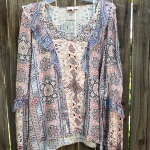 Parker Long Sleeve Blouse - Ruffle Sleeve